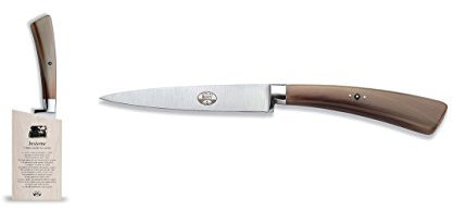 Coltellerie Berti - Insieme - Spelucchino dritto - Ceppo magnetico + coltello cucina forgiato (brevettato)