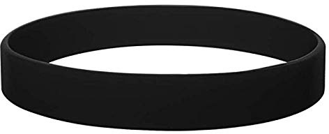 10 Pack Of Adult Silicone Wristbands