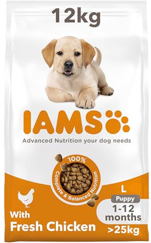 IAMS Puppy Large Dry Dog Food Chicken 12kg