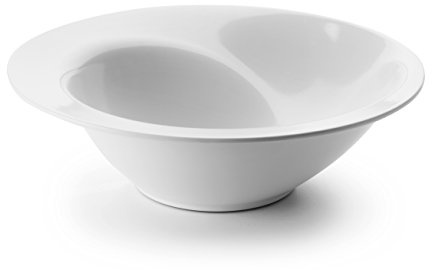 LACOR 63577 - Fuente De Melamina Classic 35, 5Diámetro - Blanco - Cocina | En melamina resistente, para servir y presentar en mesa; ideal para cocina profesional y uso diario en casa, de gran utilidad