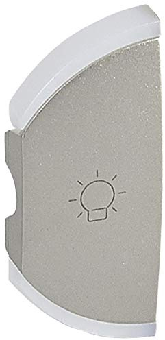 Legrand 068449 Enjoliveur Simple Céliane Éclairage Montage Droite, Titane, Lot de 5