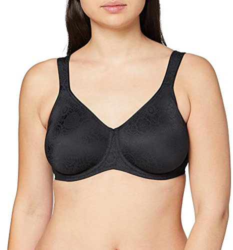 Triumph Womens Lovely W X Minimizer Bra, Black, 38C UK