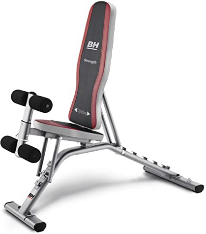 BH Fitness Optima G320. Banc Multi-Positions avec Dossier incliné reglable