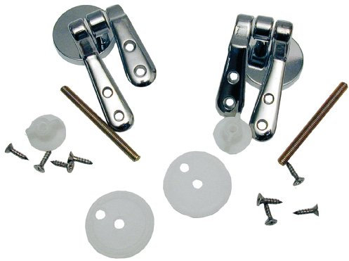 Cerniere per sedili wc in ottone cromato