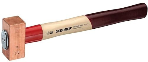 GEDORE Kupferhammer Rotband-Plus 5000 g, 1 Stück, 622 H-5