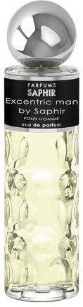 PARFUMS SAPHIR Excentric Man By Saphir, Eau de Parfum con Vaporizzatore Per Uomo, 200 Ml