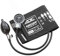 ADC Aneroides ADC-Blutdruckmessgerät Diagnostix 700 Premium im Taschenformat für den professionellen Einsatz mit Adcuff-Blutdruckmanschette aus Nylon, Erwachsene, schwarz
