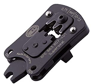 HELLA 8PE 863 807-401 Crimpzangeneinsatz - Metall - schwarz - SUPERSEAL