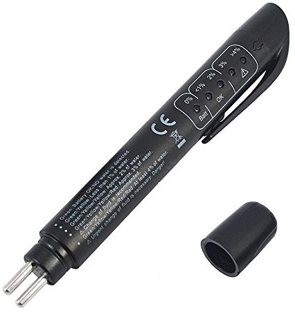 Fortag Bremsflüssigkeitstester Tester für Brake Fluid 5 LED