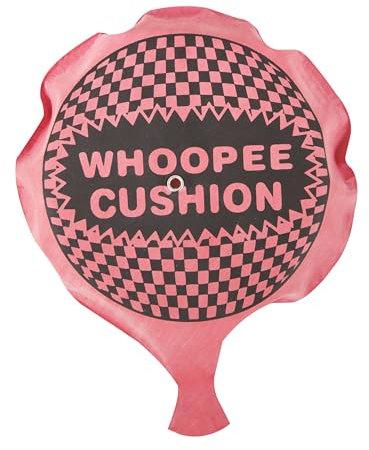 P'TIT CLOWN - 30040 - Coussin péteur - Ø 14 cm - Prout Petteur, Fart Pad, Whopee Cushion - Farce et Attrape