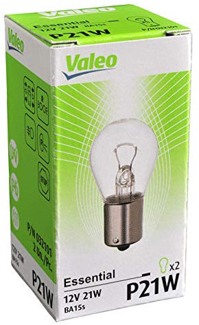 Valeo 32101 Ampoule, feu Stop Central, Vert
