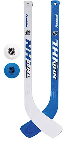 Franklin Sports NHL Mini Hockey Player Stick + Ball Set