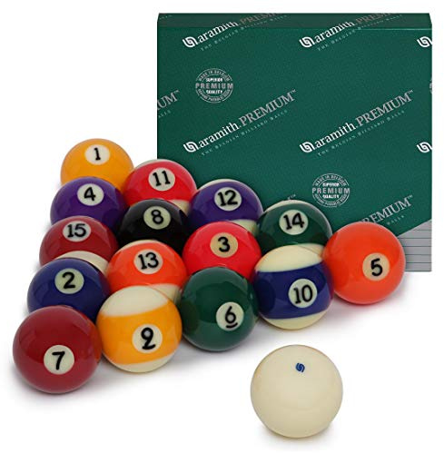 Aramith Pure Phenolic Pool Balls Regulation Belgian Made Billiard Ball Set (Premium)