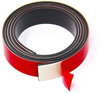 MagFlex® 19mm Wide Flexible Magnetic Tape - Foam Self Adhesive - Self Mating (1 Metre Length)