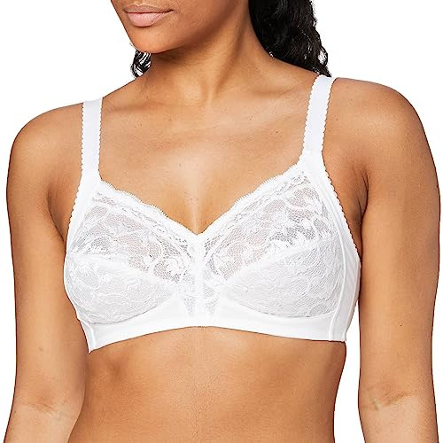 Triumph Womens Delicate Doreen Non-wired Bra, White, 46C UK