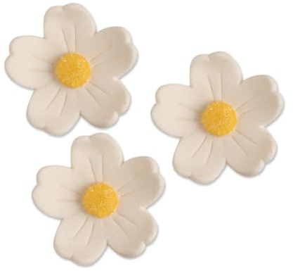 Günthart Feinzucker-Blumen, groß, weiß, 1er Pack (1 x 242 g)