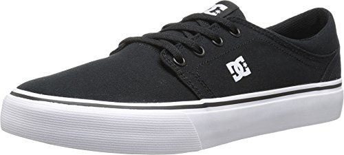 DC TRASE TX M 4DG sneakers för män, Svart Svart vit Svartvit, 47 EU
