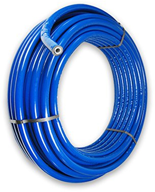 50m Alu-Verbundrohr 20x2mm mit 6mm Isolierung- DVGW-zertifiziert | 5 schichtiges Kunststoff Metal Verbundrohr, Dauerbelastbarkeit von 10 bar bei 70°C für 50 Jahre