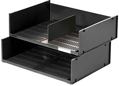 DURABLE Hunke & Jochheim brevlåda OPTIMO, DIN A3 tvärformat, 436 x 105 x 333 mm, antracit