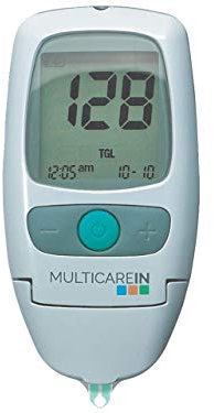 PRIMA Multicarein Kit Multiparametrico - Misuratore di Colesterolo, Glicemia, Trigliceridi