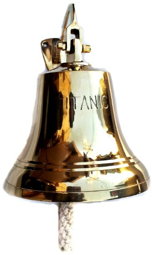 Messing Bell Titanic 6 Nautical Ship Boat Decor