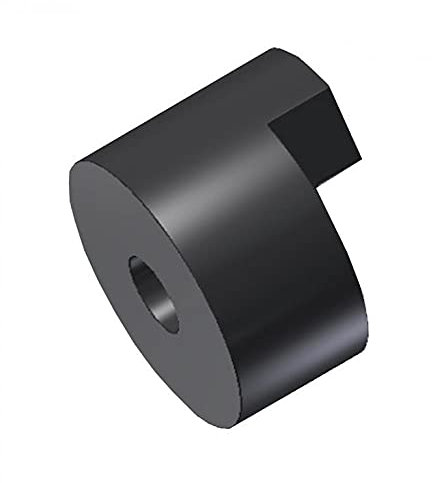 Thule Unisex Baby Adapter 10mm Ausfallenden, schwarz, Einheitsgröße