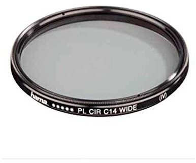 Hama Polarisations-Filter, Weitwinkel, 14-fach Vergütung, Für 72 mm Foto-Kameraobjektive, C14