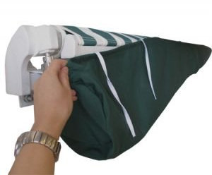 3m Awning Rain Cover - Plain Green