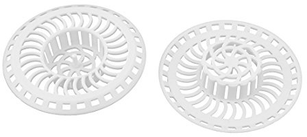 sourcingmap Plastique Bain Filtre Pour Évier Stoppeur Panier Vidange Net Prévenir Sabots 2p.