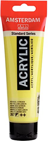 Amsterdam Standard Series Acrylfarbe Tube 120 ml Azogelb Zitrone 267 (17092672)
