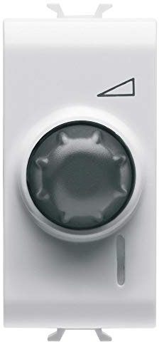 Gewiss GW10561 Assemblabile dimmer Nero, Bianco regolatore di intensità