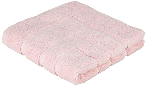 De Witte Lietaer - 198 562, Tappeto da bagno in cotone, Rosa chiaro (Rose), 75 x 50 cm