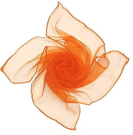 Boolavard 50er Jahre Plain Square Chiffon 50 Hals 4 Jahreszeiten Schal wickeln 65 x 65 cm schwarz, weiß, rot, grün, Pink, etc..