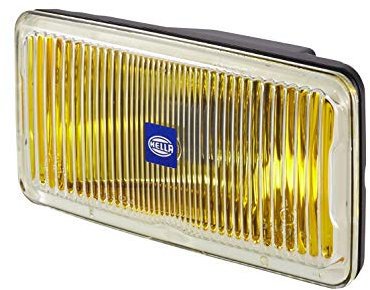 HELLA 1ND 005 700-421 Alogeno-Fendinebbia, Comet 550, 12V, rettangolare, Montaggio, esterno, Lente diffusore cristallina, colore diffusore luce giallo, Dx/Sx