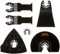 DEWALT DT20731-QZ Multi-Tool-Set 8-tlg. Schreiner