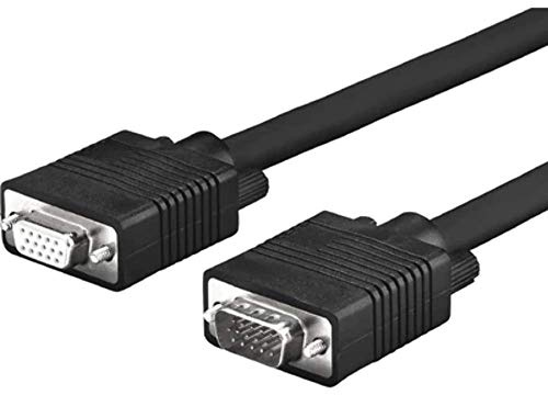 VivoLink provgaf10 10 m VGA (D-Sub), VGA (D-Sub) Noir Câble VGA – Câbles VGA (VGA (D-Sub), VGA (D-Sub), Masculin, féminin, Droit, Droit)