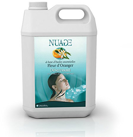 Camylle - Nuage Fleur D'Oranger - Emulsion d'Huiles Essentielles pour Diffuseurs à Ultrasons - Déstressant aux arômes suaves et captivants - 5000ml