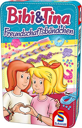 Schmidt Spiele 51404 Bibi & Tina Vänskapsarmband Set, Flerfärgad, 30 x 15 x 10 cm