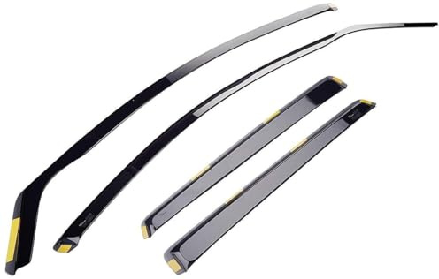 Heko Towequipe HEKO-15227 Windabweiser für Ford Focus 2005-2010, Fünftürer-Kombiwagen, 4 Stück