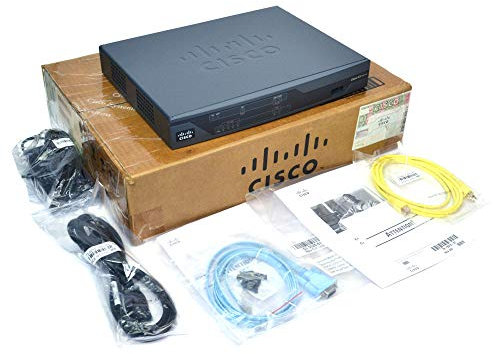 Cisco CISCO881-SEC-K9 100 Mbit/s Router, Nero