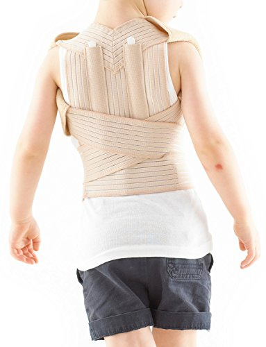 Neo-G Kids Clavicle Brace – Child Back Support For Posture Correction, Juvenile Kyphosis, Rounded or Slumped Shoulders – Adjustable Compression - Class 1 Medical Device
