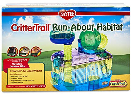 Superpet Critter Trail-Z Cage avec tunnel pour petit animal - 1 Unité