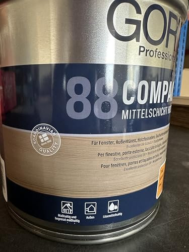 Gori 88 Compact-LasurDas Original - Holzlasur Ebenholz 8893 750ml