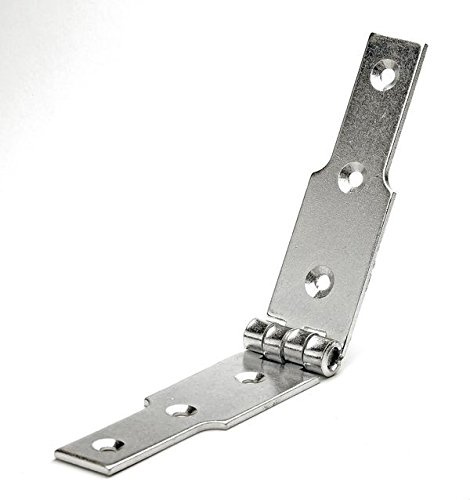 Hettich - Charnière Congée Bichro 30x200, Métal, Inachevée, Montage sur porte