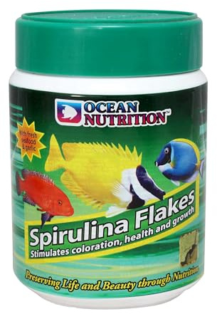 Spirulina-Flocken für Fisch, 156 g