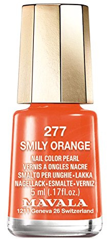 Mavala Mini Color Vernis à Ongles Crème Couleur 277 Smily Orange 5 ml