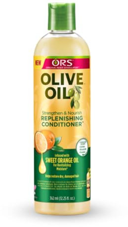 ORS Olive Oil Balsamo Ristrutturante 362 ml - Cura Intensiva e Idratazione, Conditioner con Glicerina, Olio di Oliva e Collagene, per Tutti i Tipi di Capelli, Rinforza e Protegge