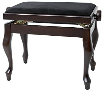 GEWA Panchetta per Pianoforte Deluxe Classic, nero lucido
