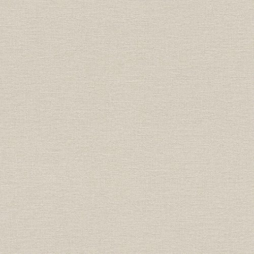 rasch Tapete 448634 aus der Kollektion Florentine II – Einfarbige Vliestapete in zartem Beige – 10,05m x 53cm (L x B)