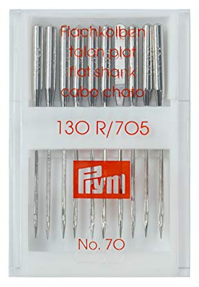 Prym 151542 symaskinsnålar 130/705 standard, 70, silverfärgad, nej